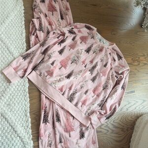 P.J. Salvage Pink Christmas Pajama Set - Happy Nature